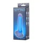 BEYOND BY TOYFA Bruce tumsā spīdošs dildo – 16.5 cm (6.5″) – zils — Foto 7