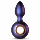 Hueman Deep Space Vibrating Plug – 12.5 cm – Black — Photo 1
