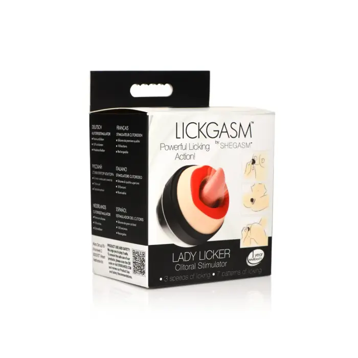 Lady Licker - клиторальный стимулятор – 5.8 см (2.3″) – красный