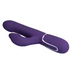 PRETTY LOVE Falin vibratorius – tamsiai violetinis — Nuotrauka 7