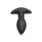 Rim Slide - Sliding Ring Silicone Butt Plug – 13.5 cm (5.3″) – Black — Photo 5
