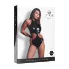 Vixen - Wet Look Monokini - One Size - Black — Foto 2