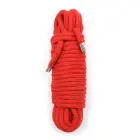 Deluxe BDSM Cotton Rope – Red – 20 m — Photo 2