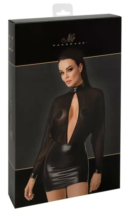 Noir Orgia мини-платье – чёрное
