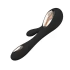 LELO Soraya Wave двойной вибратор – 21.8 см (8.6″) – черный — Фото 4