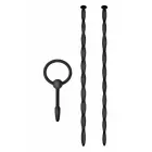 NMC 3 IN 1 Silicone Urethral Sound Kit – higiēniska elastīgā sistēma – melns — Foto 2