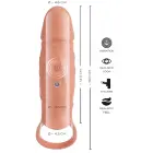 Realistixxx RealSleeve Close peenise varrukas – realistlik tekstuur – must — Foto 10