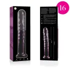 Ibiza Nebula Series Model 16 stikla dildo – 18.5 cm (7.3″) – rozā — Foto 7