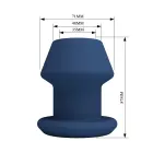 Mr. Play Jack analinis kištukas – M – Mėlynas Photo