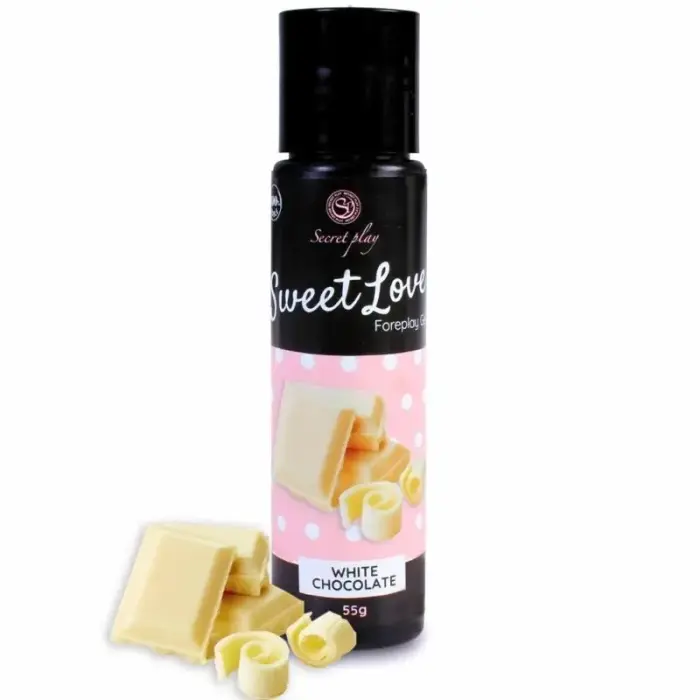 Secret Play Gel Sweet Love White Chocolate veepõhine librikant – 60 ml