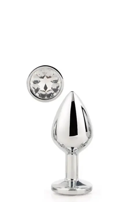 GLEAMING LOVE SILVER PLUG – S – 7.1 cm (2.8″) Photo
