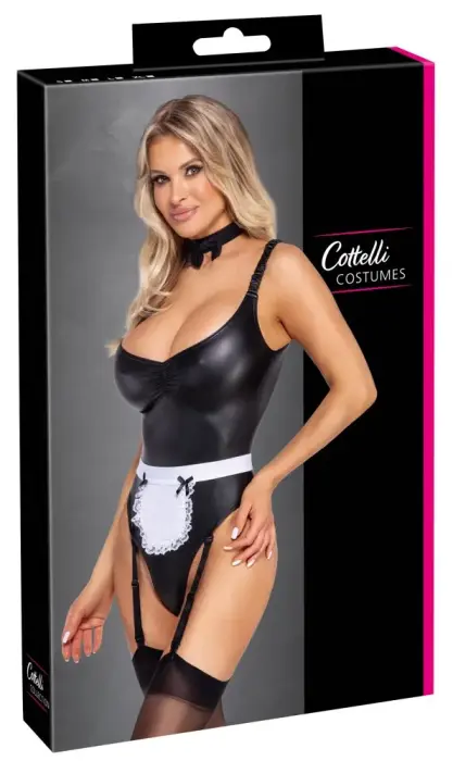 Cottelli kambarinės kostiumo komplektas – juodas – M