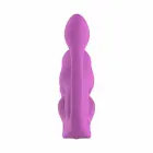 Teazers Strapless topelt anaaltapp kaugjuhtimispuldiga – 18 cm – roosa — Foto 5
