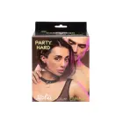 Lola Games Party Hard Cabaret Collar – Black/Red — Photo 1