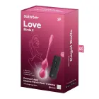 Satisfyer Love Birds 2 управляемые приложением вибрирующие шарики Кегеля – розовые — Фото 6