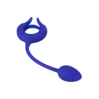 Admiral Weighted Cock Ring – Blue — Photo 15