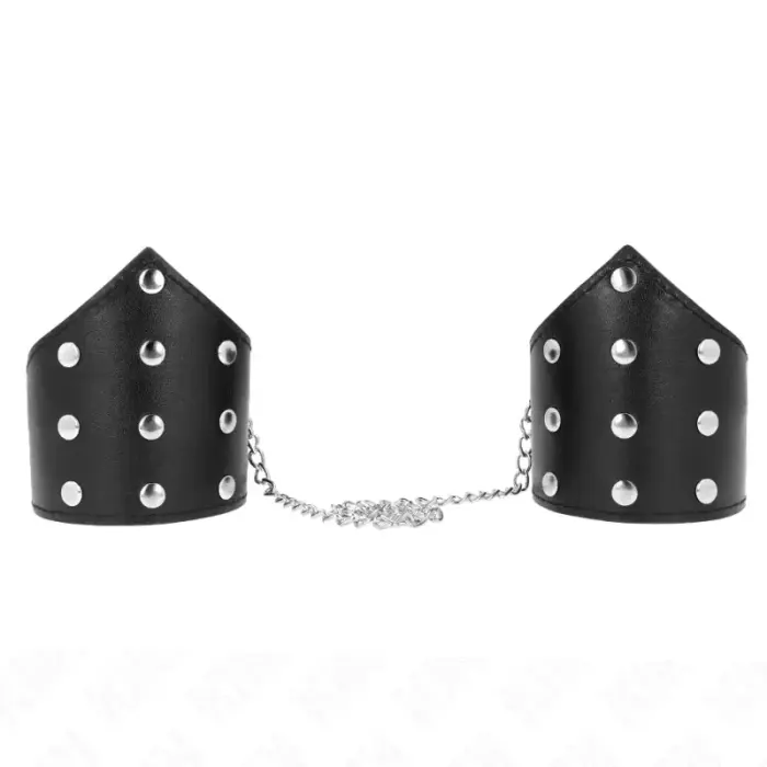 KINK Black Point регулируемые фиксаторы для запястий с цепью, 17–23 см – чёрные