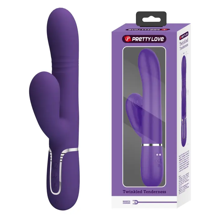 PRETTY LOVE Mariana кролик-вибратор – 18 cm (7″) – фиолетовый