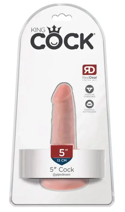 King Cock Realistic Dildo – 14 cm (5.5″) – Skin