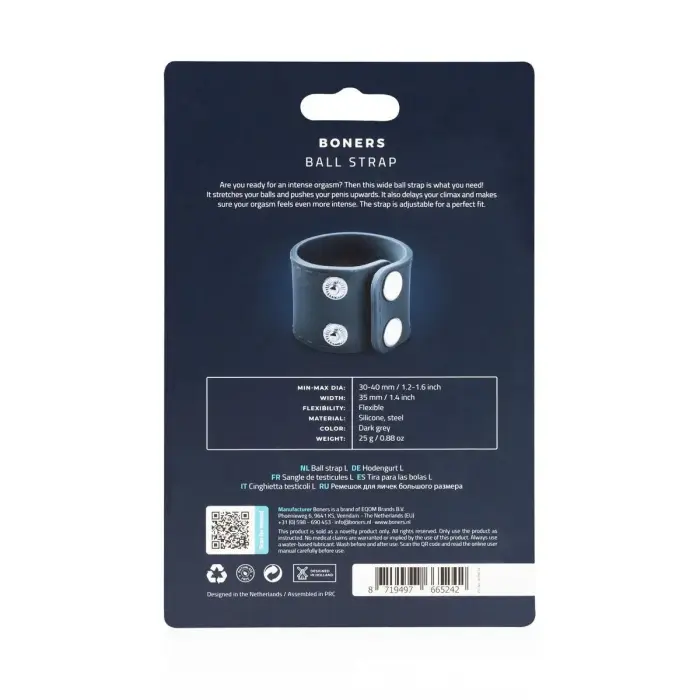 Boners sēklinieku paplašinātājs – pelēks Foto 6