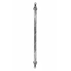 Sportsheets Sex and Mischief Lace Spreader Bar – juodas nėrinių skleistuvas – 56 cm — Nuotrauka 2