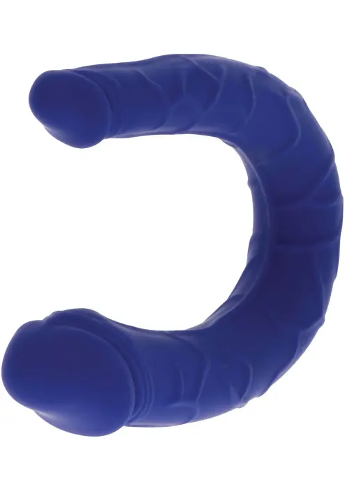 Realistic Mini Double Dildo – 15 cm (6″) – Blue