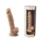 Silex-D реалистичный дилдо – 18 cm (7″) – телесный — Фото 8
