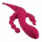 Evolved Novelties Four By Four vibraator – 27.5 cm (10.8″) – roosa — Foto 5