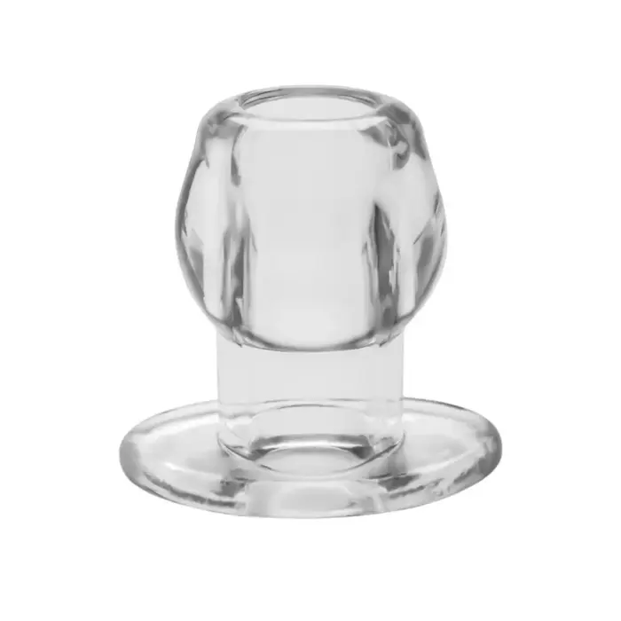 Dobtā anālā spraudnis – L – Caurspīdīgs Foto 3