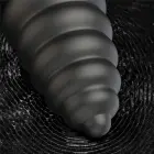 King Sized Vibrating Anal Plug – 18 cm (7″) – Black — Photo 10