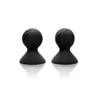 CalExotics silikona krūšu galu piesūcekņi – melni Foto 2