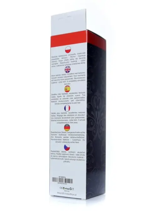 Juicy Jelly daudzātrumu vibrators – 22 cm – ādas krāsa Foto 7