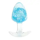ToyJoy Crystal-Look Butt Plug – L – Blue — Photo 1