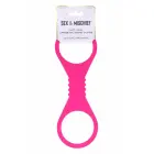 Sportsheets Large Silicone Cuffs – манжеты – силикон – ярко-розовый — Фото 1