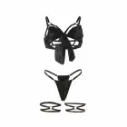 SUBBLIME 955199 Bra Set with Adjustable Bow – Black – S/M — Photo 8