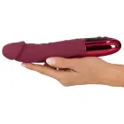 beau cœur Varelo Reālistisks penisa vibrators – 23 cm (9″) – sarkans — Foto 7