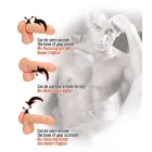 Red Sling Penis Ring – Red — Photo 7