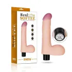 REAL SOFTEE Vibrating Dildo – 20 cm (8″) – Skin — Photo 8