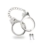 Silver Plated BDSM Handcuffs — Photo 1