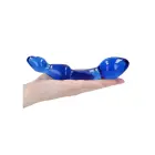 Superior klaasist dildo – 20 cm (8″) – sinine — Foto 8