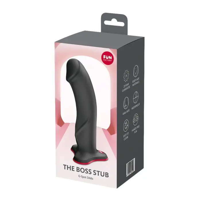 Fun Factory The Boss Stub реалистичный дилдо – 18.2 cm (7.2″) – Черный