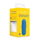 Hexagon Shaped Bullet Vibrator – 10 cm (4″) – Blue — Photo 2