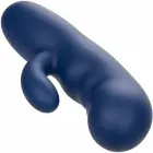 CalExotics Cashmere Silk Duo двойной вибратор – 16.5 cm (6.5″) – синий — Фото 6