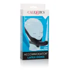 The Accommodator Latex Wearable Dildo – Black — Photo 2