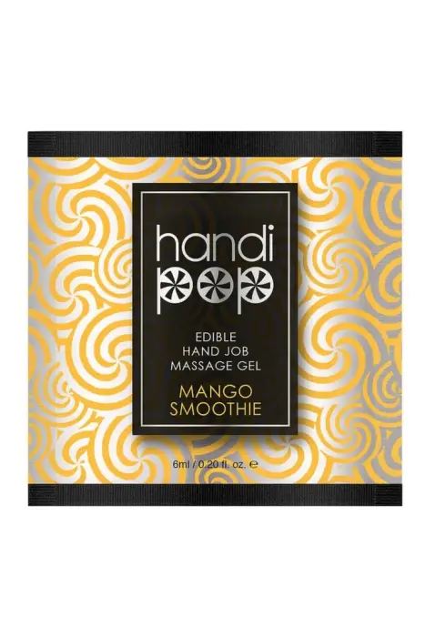 Sensuva HandiPop – edible massage gel – mango smoothie – 6 ml
