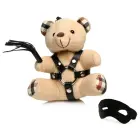 Bondage Bear BDSM teddy keychain – light peach — Photo 4