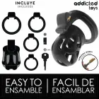 ADDICTED TOYS Locked Silent Keep система целомудрия 7.5 cm черный комплект — Фото 4