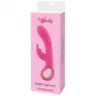 Handy кролик-вибратор с подогревом – 18 cm (7″) – розовый — Фото 2