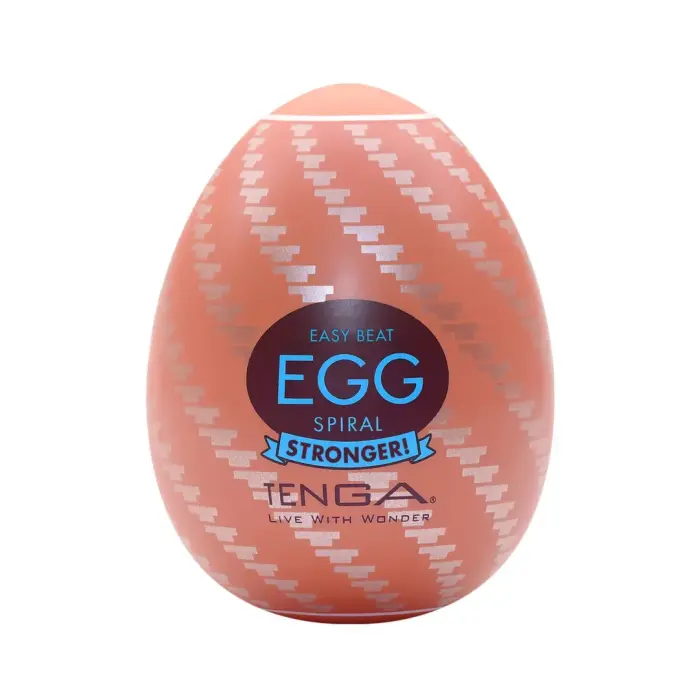 Tenga Egg Spiral Masturbator – Brown