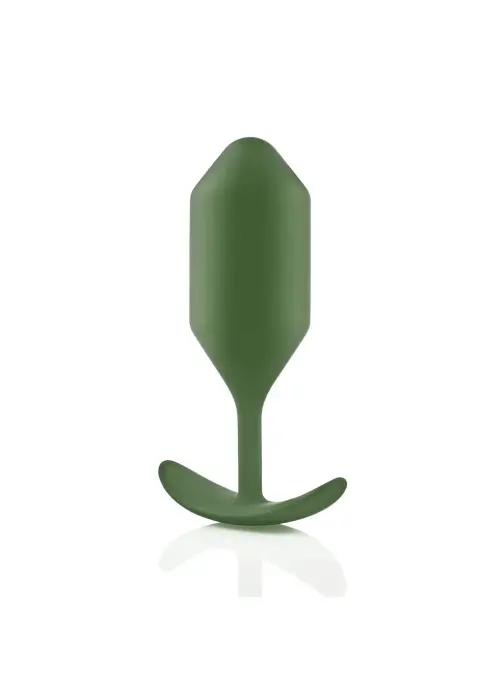 B-Vibe Snug Plug 4 – 14.5 cm – Zaļš Foto 4